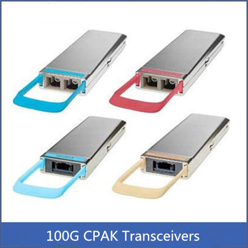 100G CPAK transceiver consist of CPAK 100G SR10, CPAK 100G ER4L, CPAK 100G LR4, and etc.